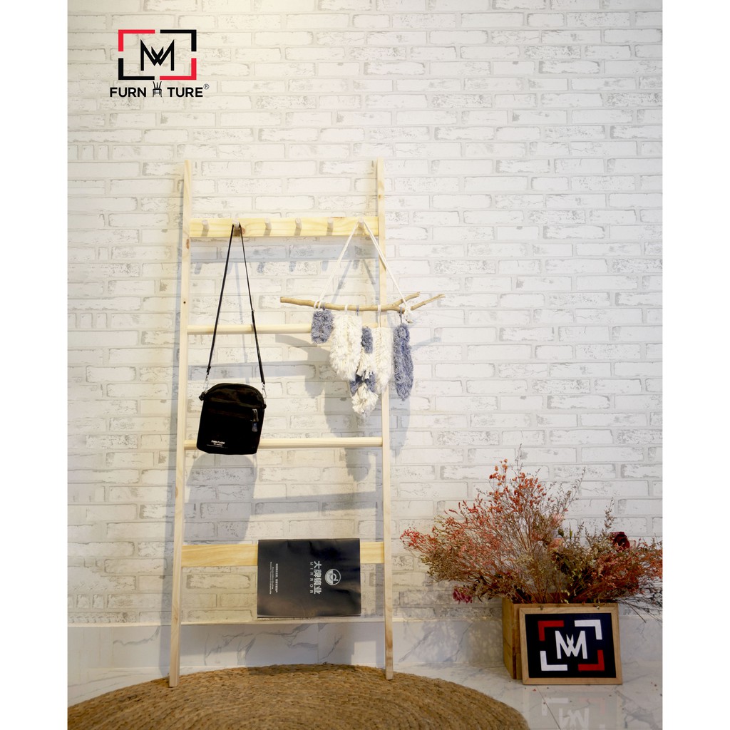 Thang trang trí decor homestay C Towel Ladder - MW FURNITURE - Nội thất căn hộ