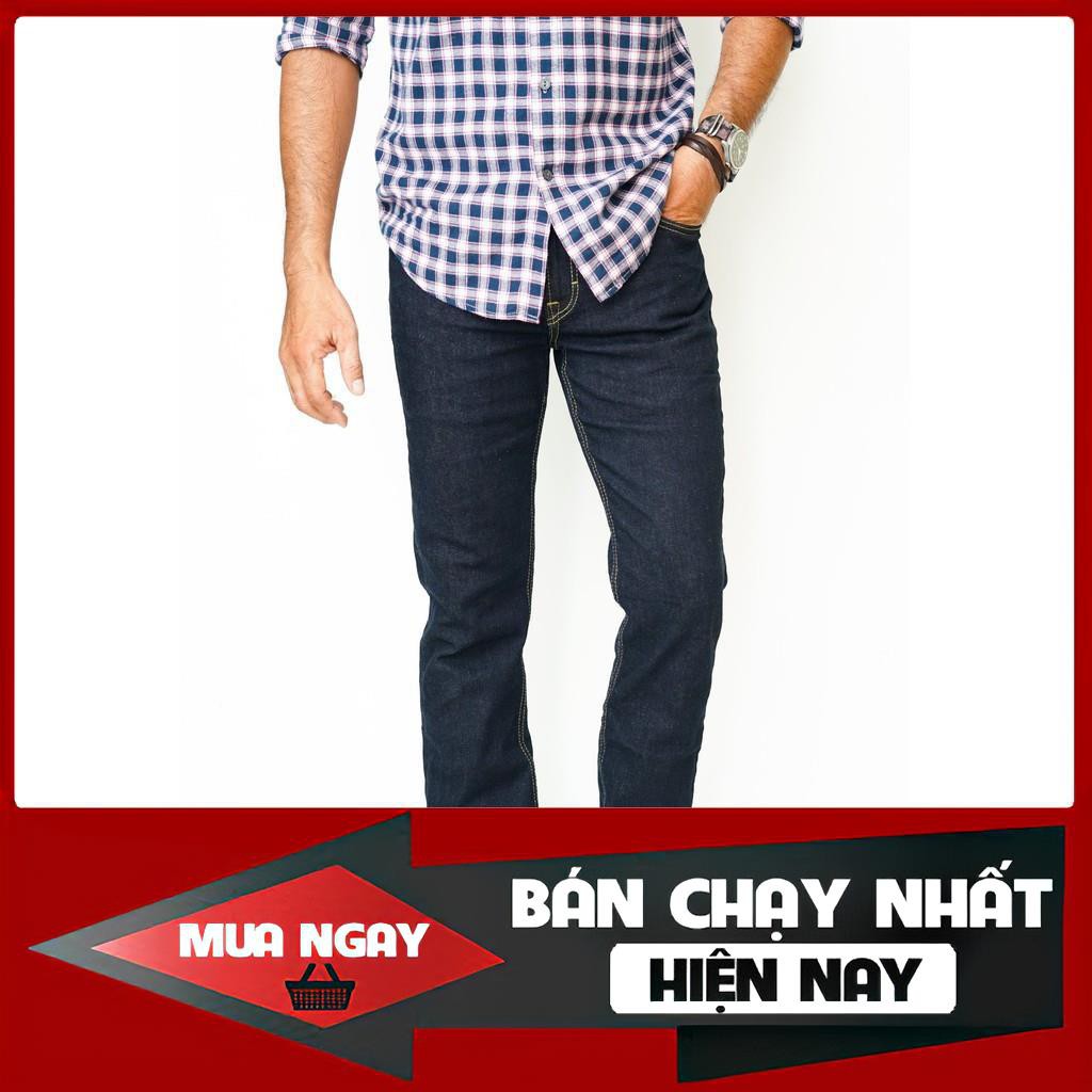 Quần Jeans nam American Eagle ống đứng, dáng suông, co giãn nhẹ. Hàng xịn Made in Cambodia