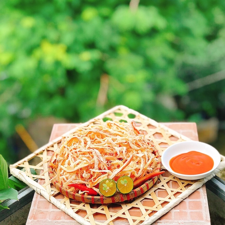 Khô Mực Hấp Nước Dừa loại ngon- Hanigo Food Đặc Sản Đà Nẵng Ngon