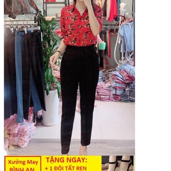 Quần Tây Nữ Cách Điệu🎁Freeship🎁Quần Tây Nữ Xưởng Xuất Khẩu | BigBuy360 - bigbuy360.vn