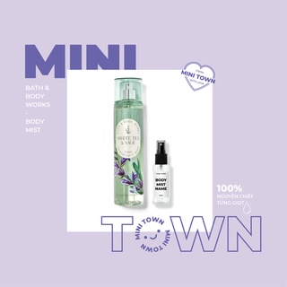 WHITE TEA & SAGE - Xịt Thơm Lưu Hương Toàn Thân Bath & Body Works Fine Fragrance Mist
