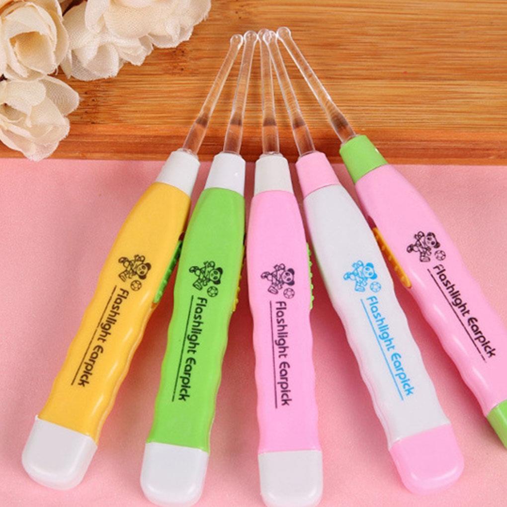 Set 2 Dụng Cụ Lấy Ráy Tai Có Đèn LED Chớp Nháy ff86