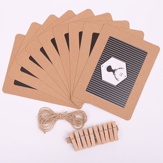 COMBO 9 KHUNG HÌNH GIẤY DRAF - BO GÓC