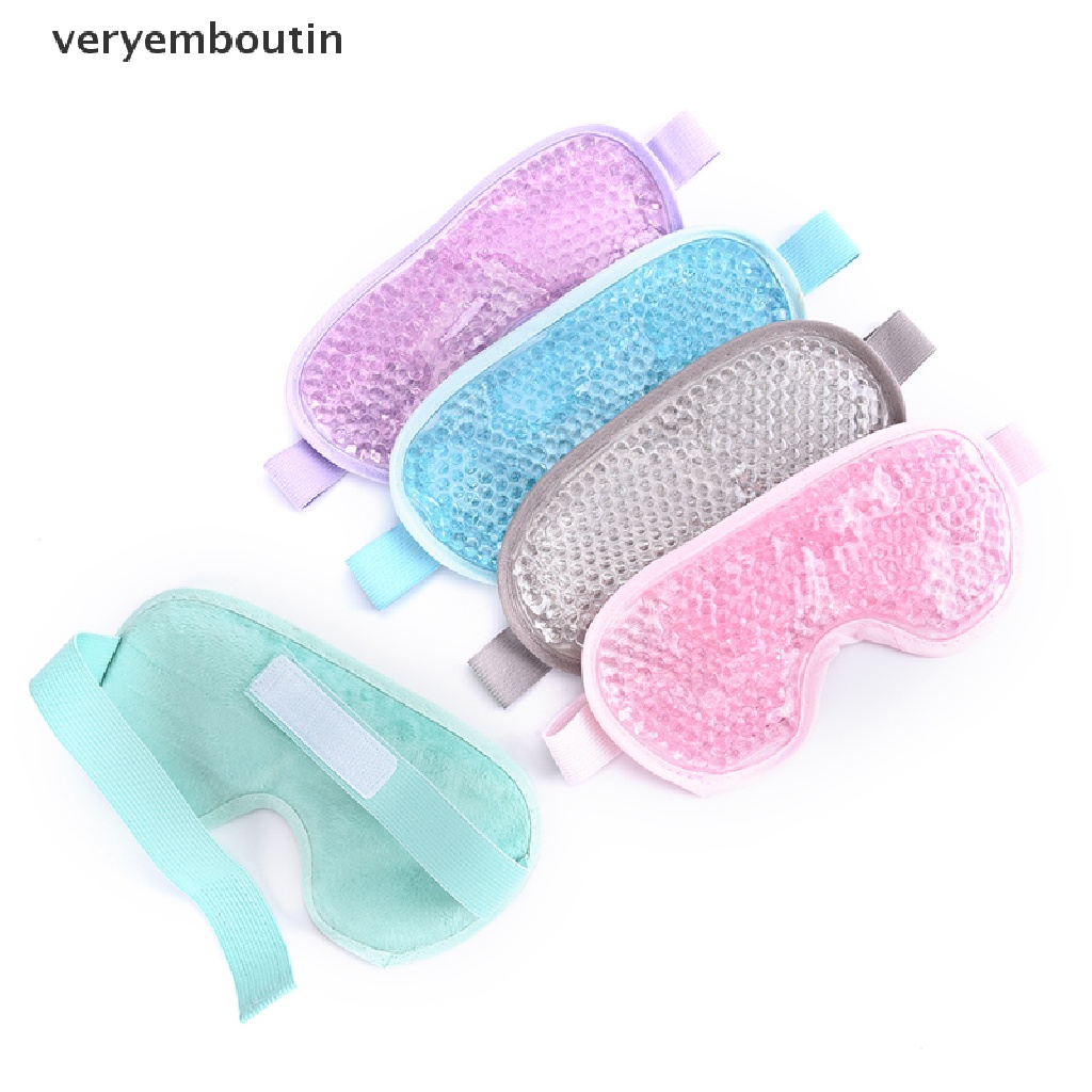 Mặt nạ mắt gel liệu pháp nóng/ lạnh hỗ trợ thư giãn làm đẹp chuyên dụng