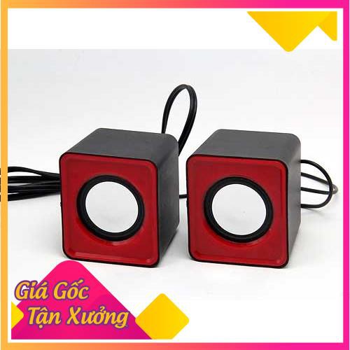 [Giá sỉ] Loa Vi Tính Xí Ngầu Mini 2.0 Ruizu 010