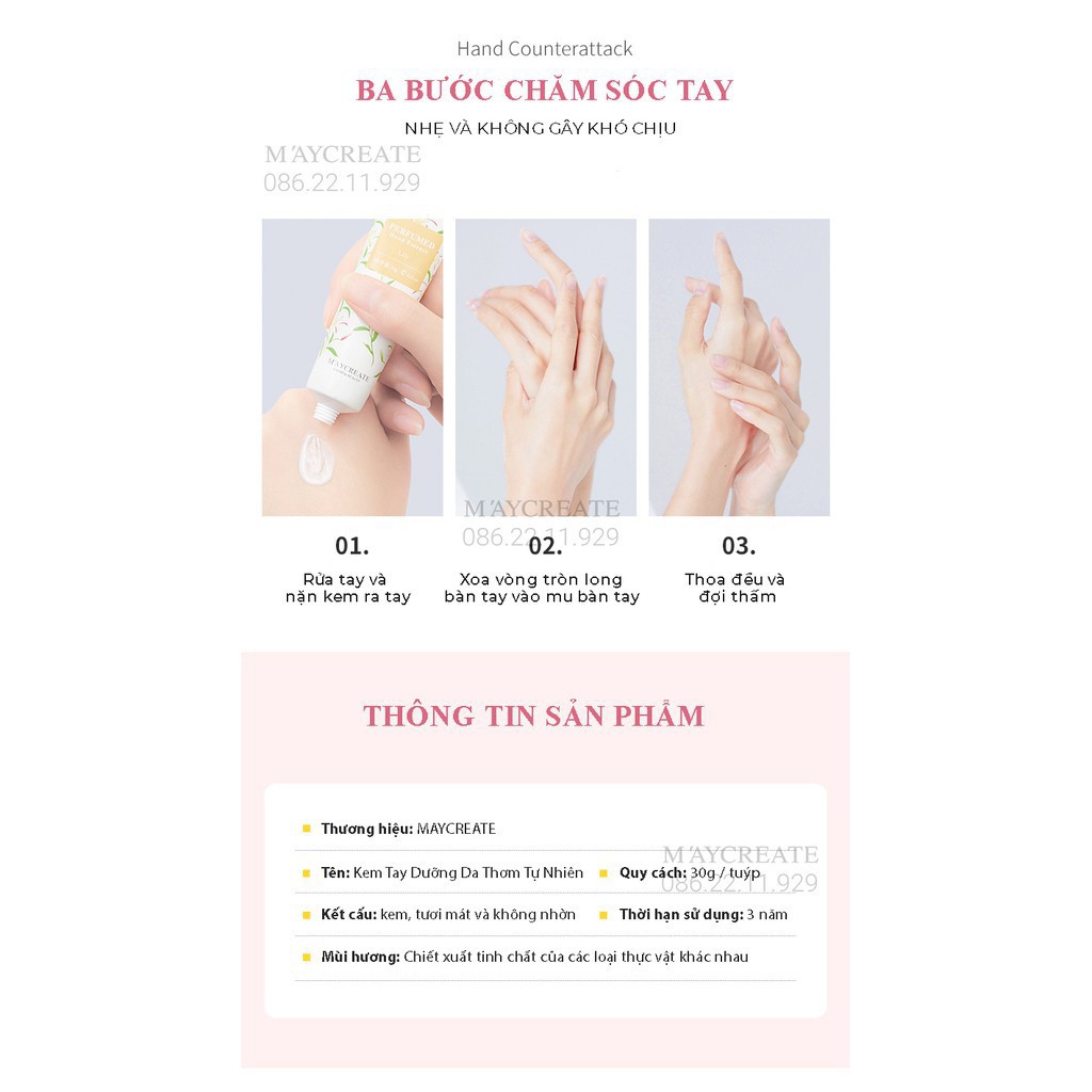 KEM DƯỠNG MỀM DA TAY MAYCREATE | BigBuy360 - bigbuy360.vn