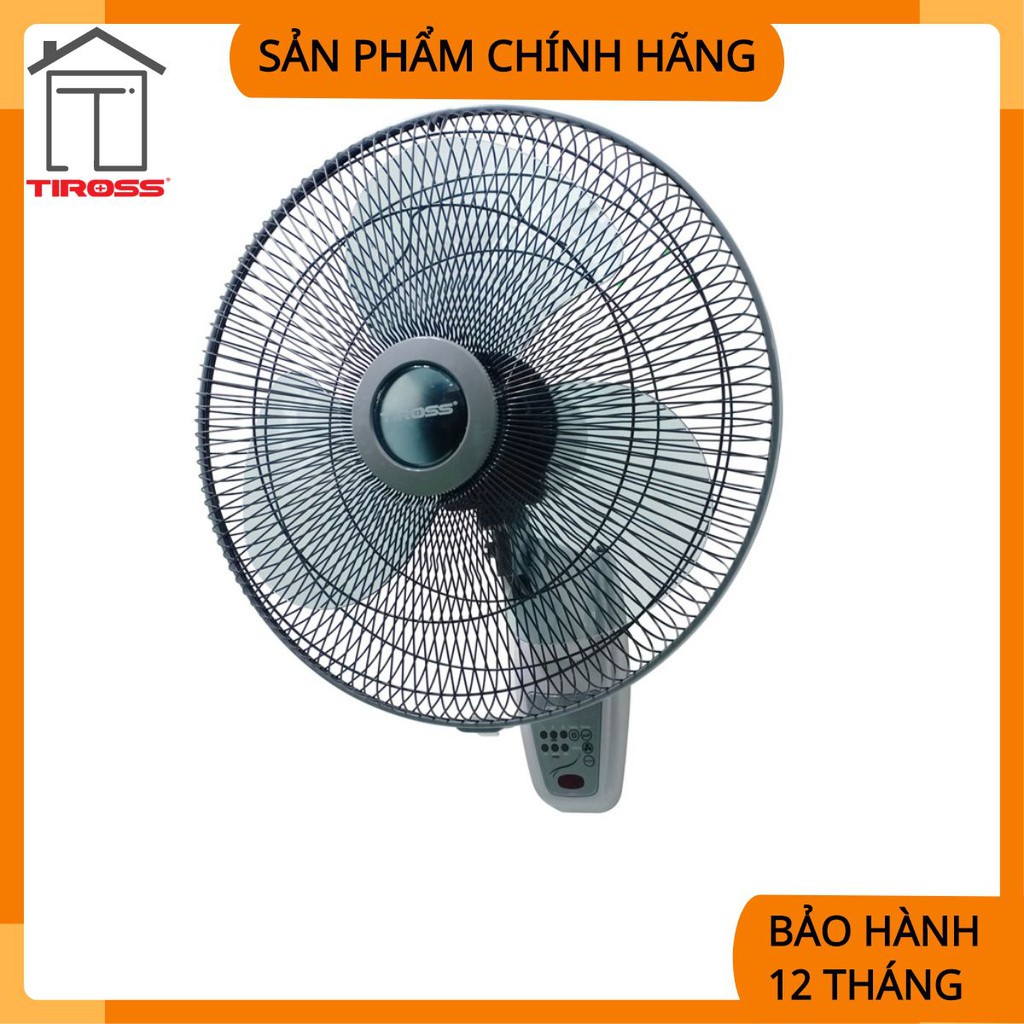 [Tiross - Việt Nam] Quạt Treo tường Tiross 50w TS9186, có điều khiển