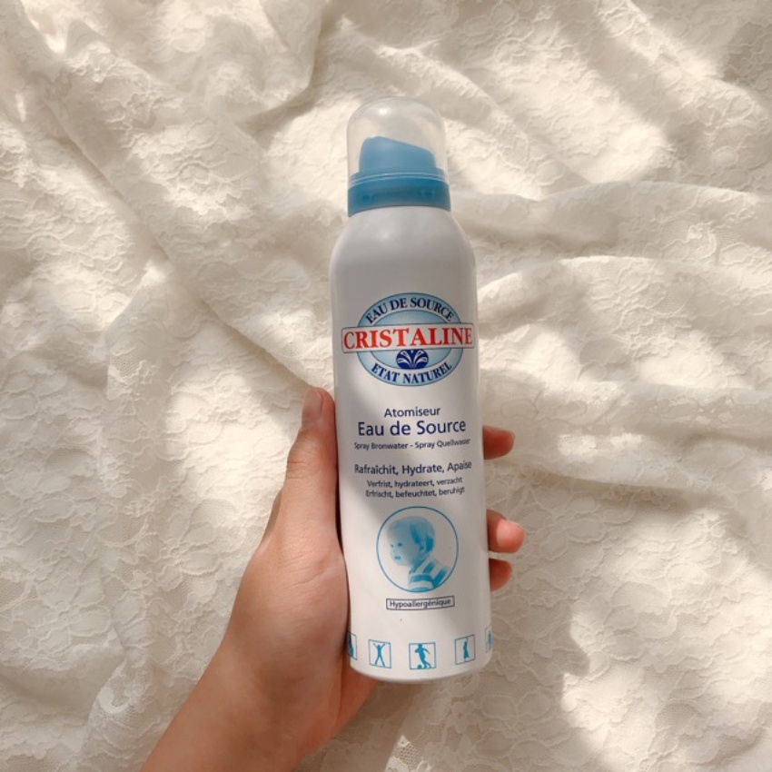 Xịt Khoáng Cấp Ẩm Dưỡng Da Cristaline Pháp - S+ CARE