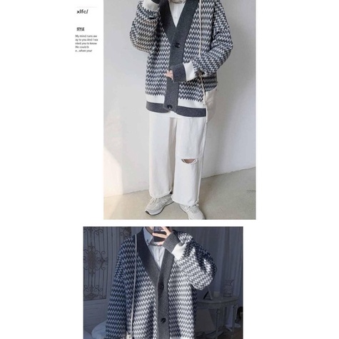 Áo Cardigan Nam Nữ Ziczac