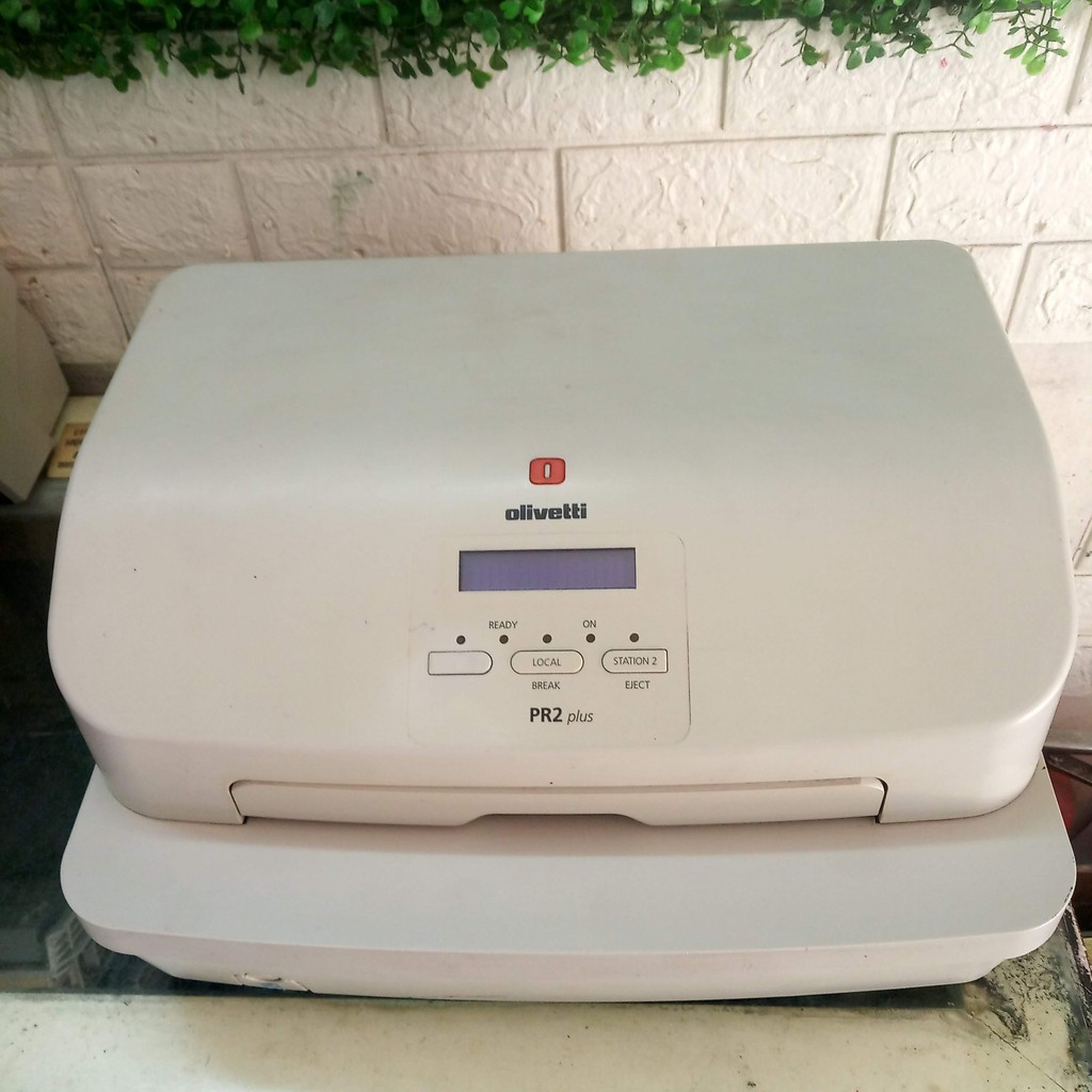 MÁY IN GIÁ TỐT) MÁY IN KIM OLIVETTI PR2 PLUS IN SỔ IN BẰNG