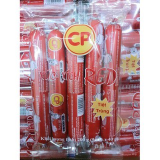 Combo 4 bịch Xúc xích heo tiệt trùng C.P gói 200g