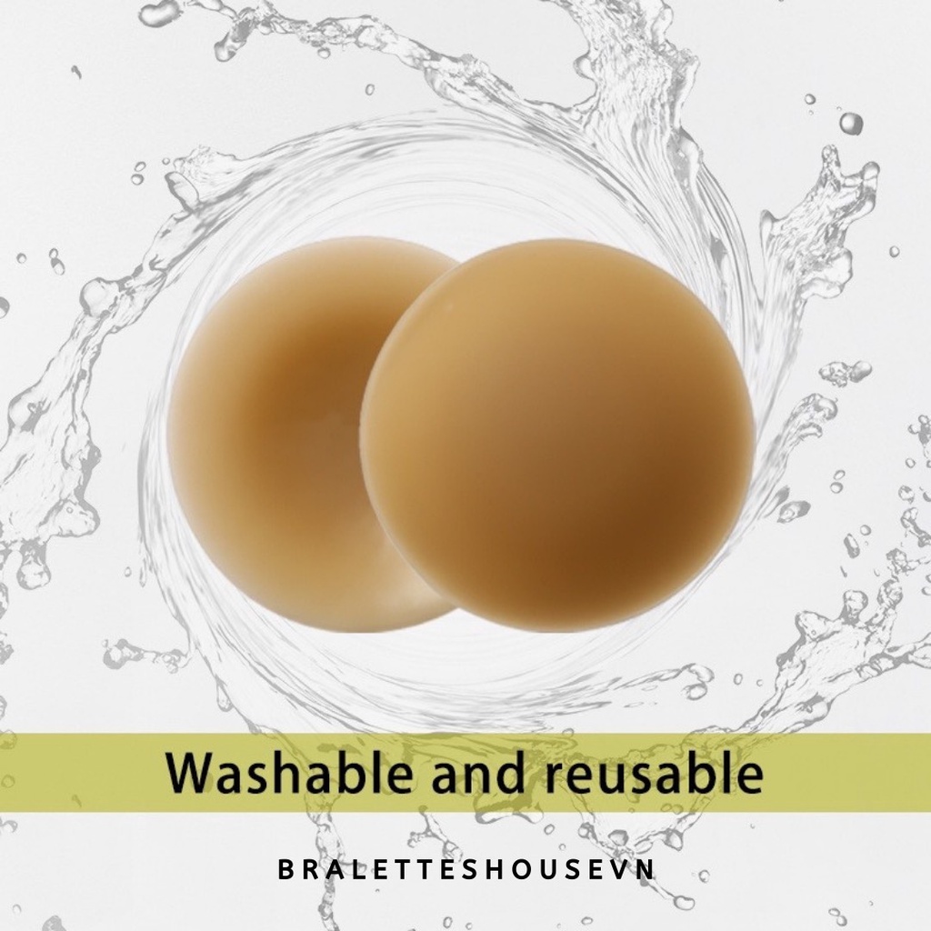 DÁN NGỰC SILICON NHẬT TÀNG HÌNH SỬ DỤNG NHIỀU LẦN SIÊU DÍNH SIÊU MỎNG CÓ BẢO VỆ NGỰC PK1401 Bralettehousevn