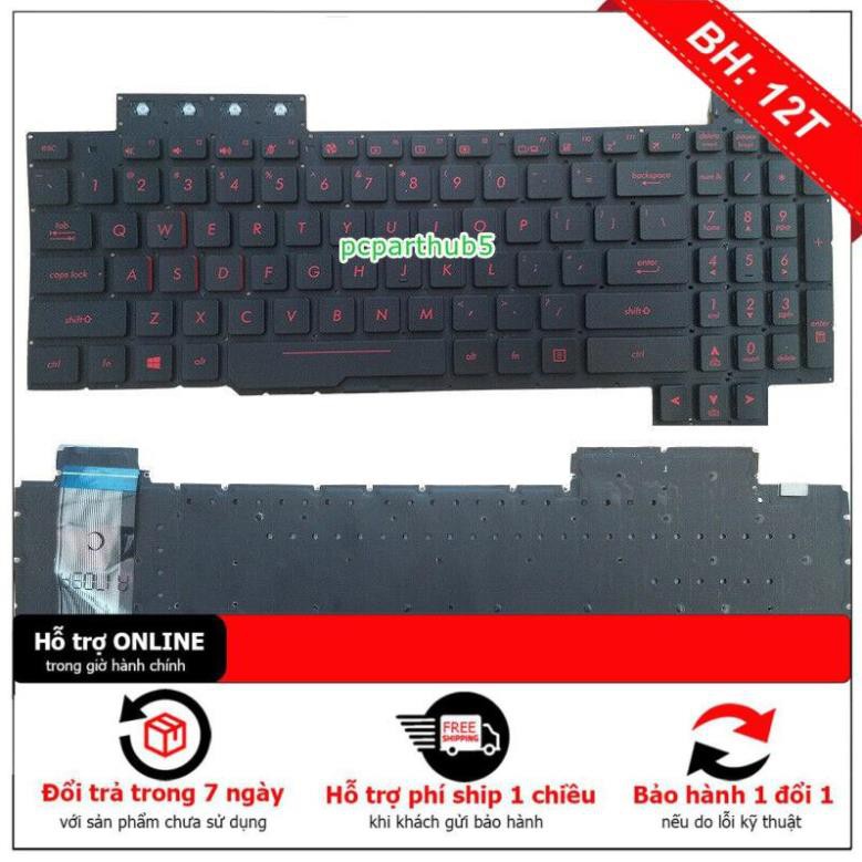 [BH12TH] (KEYBOARD) BÀN PHÍM LAPTOP ASUS FX503 dùng cho ROG FX503V FX503VD