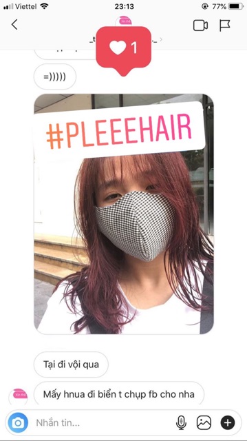 Thuốc nhuộm tóc màu NÂU HỒNG TÍM +kèm oxy trợ dưỡng và găng tay | BigBuy360 - bigbuy360.vn