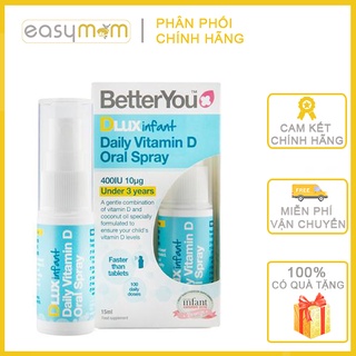 Vitamin D Dlux BetterYou dạng xịt nội địa Anh quốc