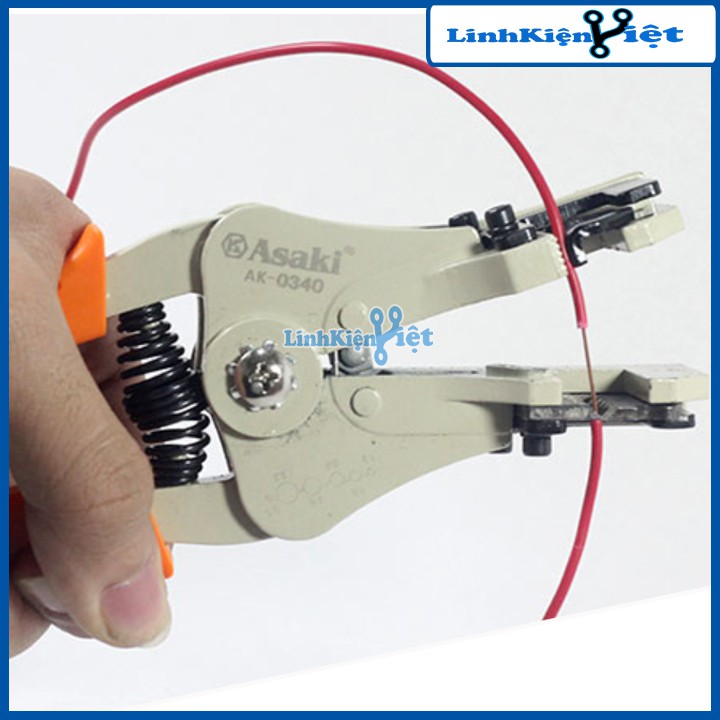 Kìm Tuốt Dây Asaki AK-0340 Chất Lượng Cao