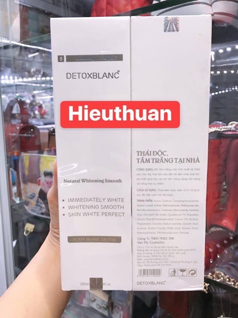 🍒 🍒 SỮA TẮM THẢI ĐỘC TRẮNG DA DETOX BLANC 🍒 🍒