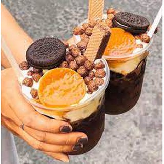 [Sỉ_Lẻ] Set Milo Dầm Trân Châu Pudding 20 Chén Siêu Ngon