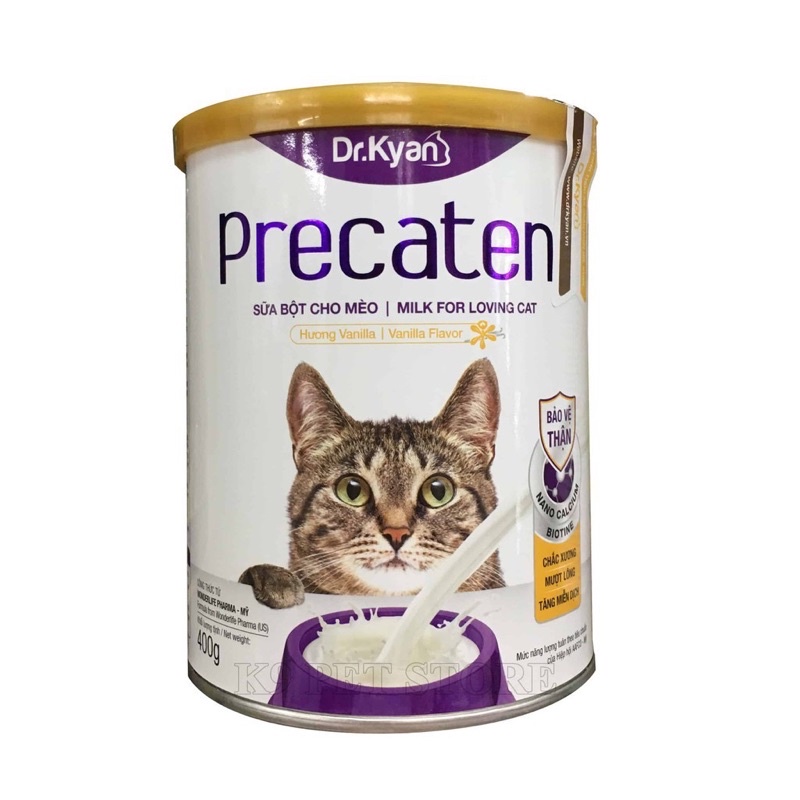 Sữa bột cho mèo Dr.Kyan Precaten Lon 400g - HDPET