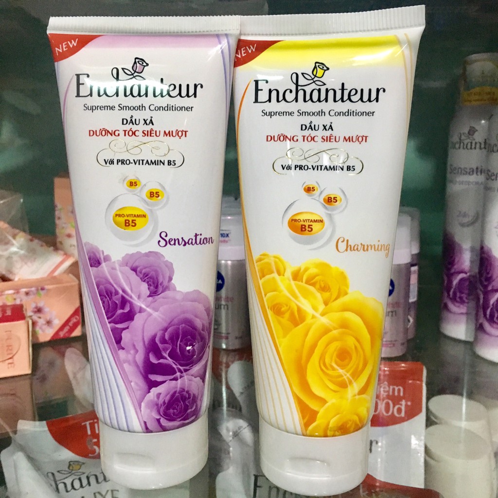 Dầu Xả Dưỡng Tóc Siêu Mượt Enchanteur 170g