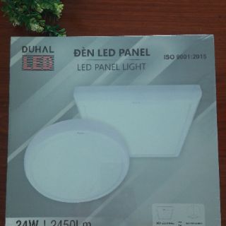 Bóng đèn Led Panel nổi viền tròn 24W Duhal KDGB0241