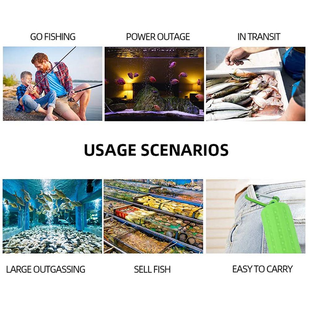 YIYU Máy bơm oxy cỡ nhỏ 5V 1W dành cho hồ cá