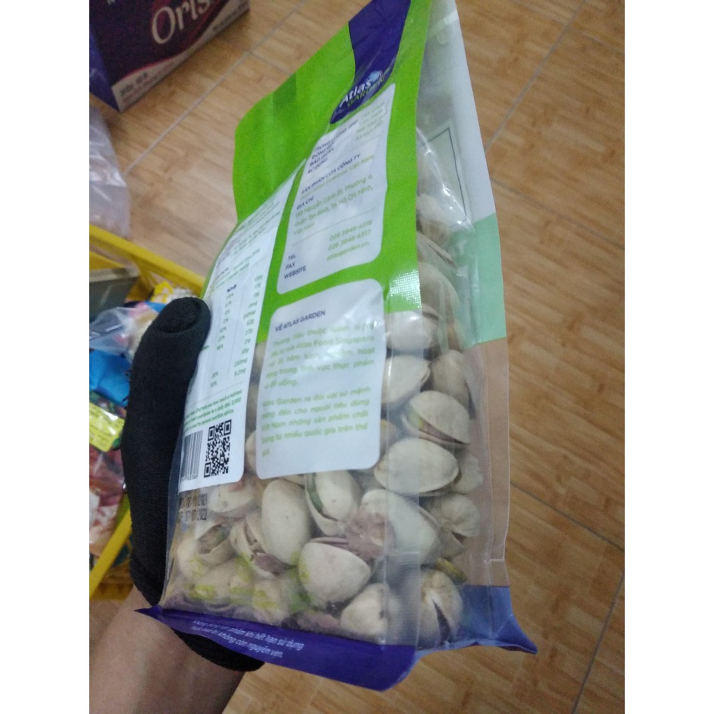 Hạt dẻ cười hiệu atlas 250gr