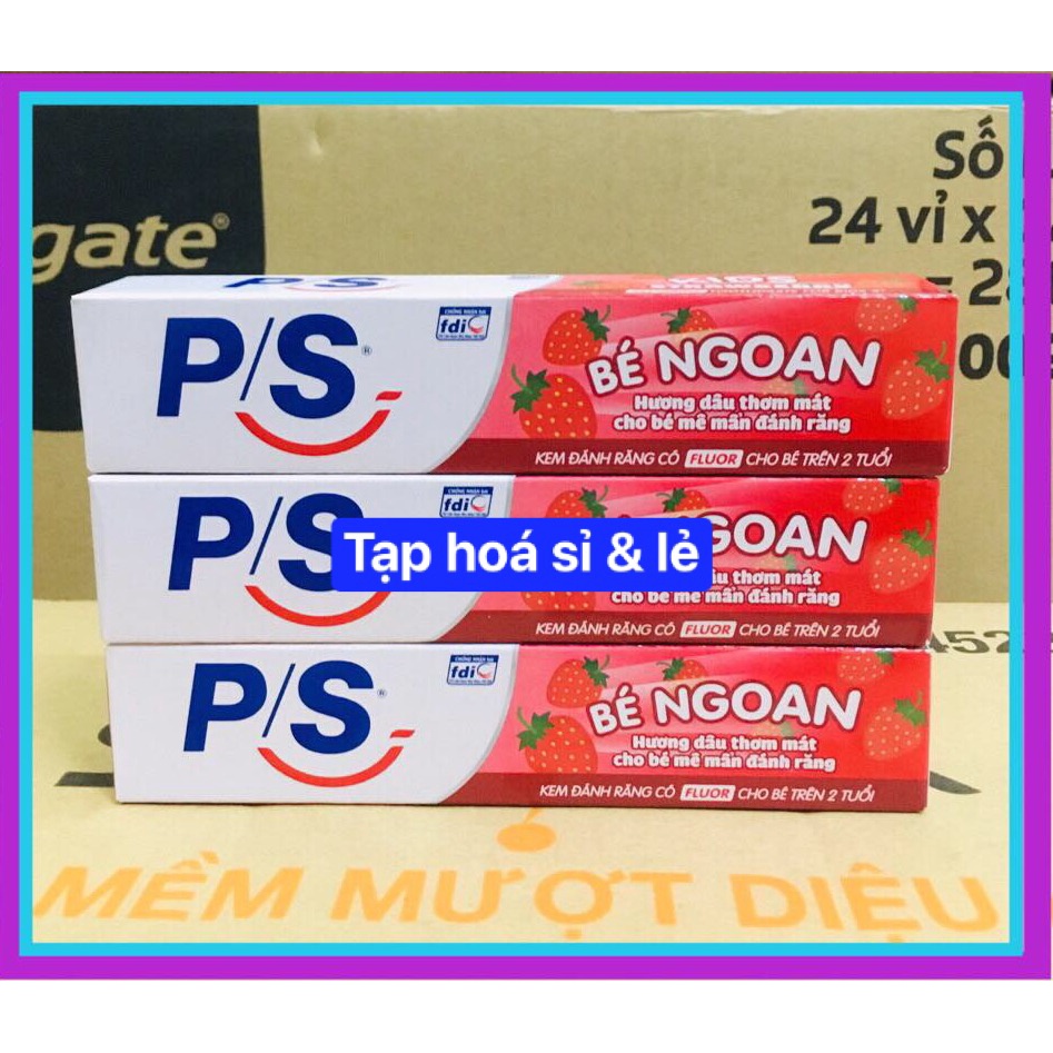 Kem đánh răng trẻ em P/S ngừa sâu răng dâu 35g