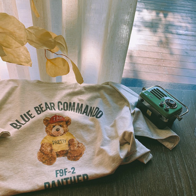 𝗺𝗶𝗲 𝘀𝘁𝘂𝗱𝗶𝗼 - Áo thun Blue Bear Teddy