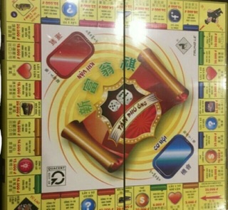Bộ cờ tỷ phú cỡ đại 45*45 cm cho bé
