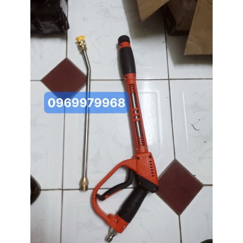 Súng rửa xe cao áp, tặng kèm béc xịt rửa , bảo hành 3 tháng