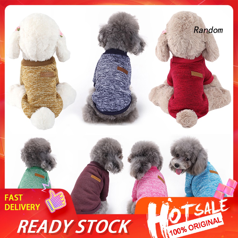 Áo Len Giữ Ấm Cho Thú Cưng