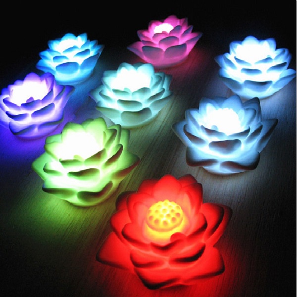 Đèn HOA SEN chạy bằng pin đổi màu 🌷 7cm*3cm