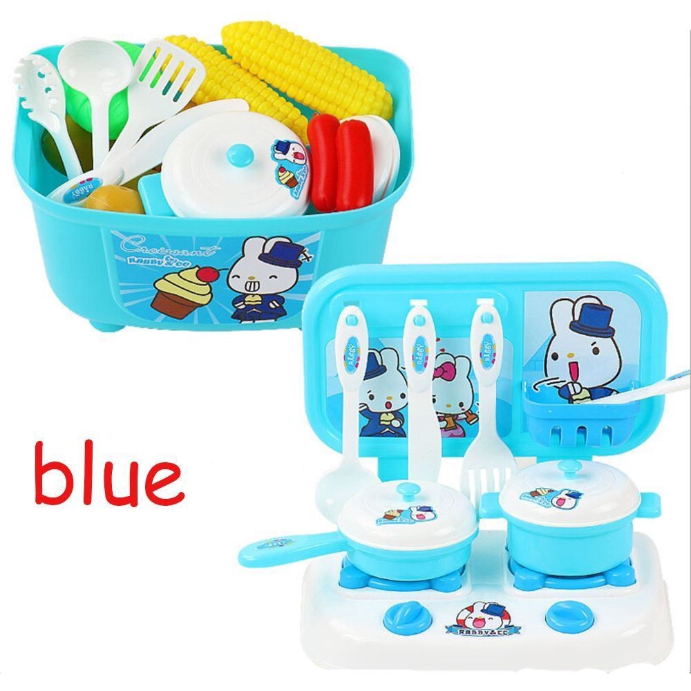 Bộ đồ chơi nấu ăn bằng nhựa thông minh sáng tạo dành cho bé