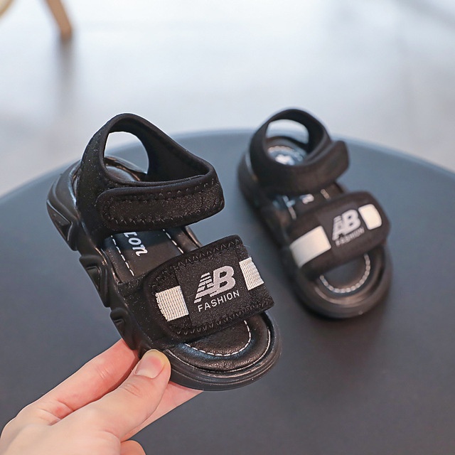 Dép sandal thể thao cho bé trai bé gái thời trang quai dán để êm siêu nhẹ