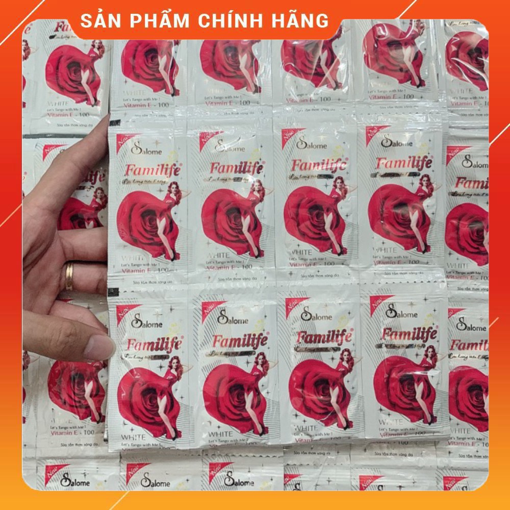 Dây 12 gói sữa tắm familife salome công ty chính hãng Linh Kiện Thiện Phát - 308 Thống Nhất Là nhà phân