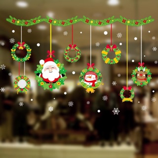 DECAL DÁN KIẾNG CỬA RA VÀO TRANG TRÍ NOEL