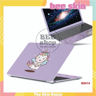 Miếng dán laptop BEE SHOP mẫu CUTE cho máy tính giá rẻ