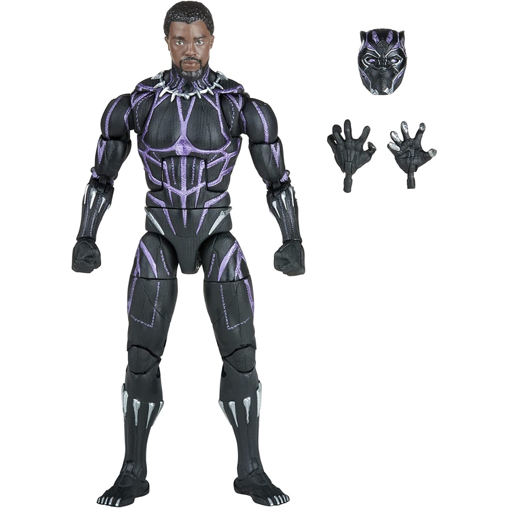 🌟Black Panther 🌟Mô hình HasbroϟMarvel Legends Series 6-inchϟBlack Panther 1  - Legacy Collection