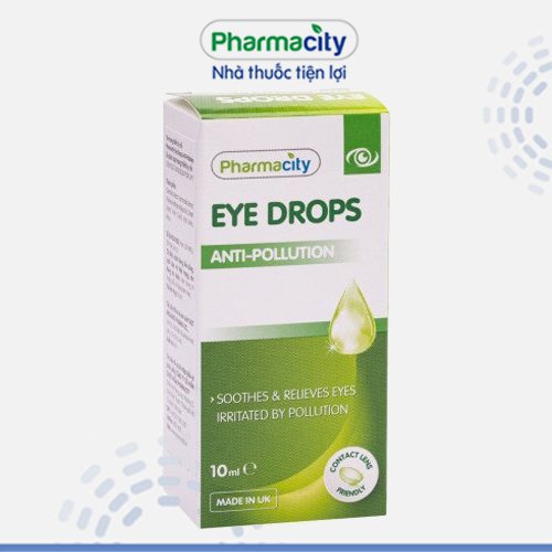 Nhỏ mắt Pharmacity Anti-Pollution và Dry Eyes(Chai 10ml)