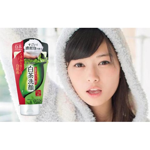 Sữa rửa mặt trà xanh Rohto Shirochasou - Nhật Bản