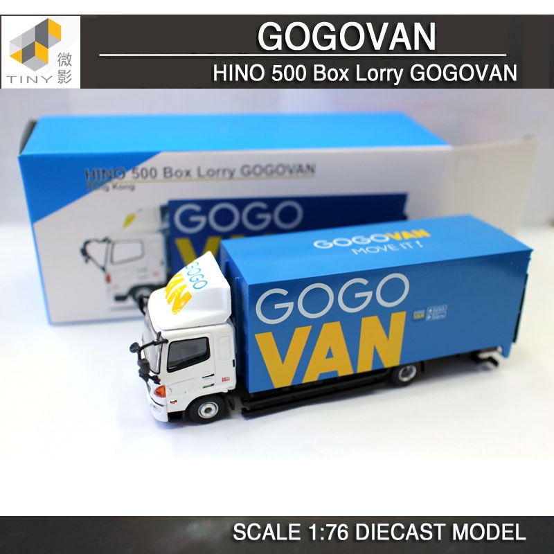 Mô Hình Xe Tải gogovan 149 micro shadow Hino 500