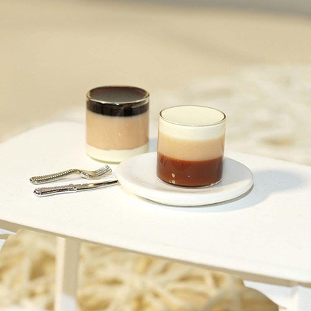 Mô Hình Bánh Kem Tiramisu Mini Trang Trí Nhà Búp Bê