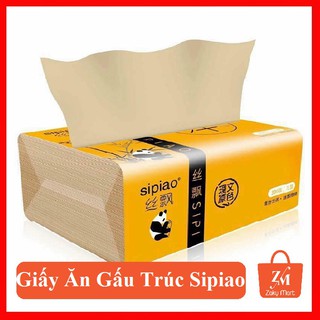 [Ảnh Thật+Video][Loại 1] Giấy Ăn Gấu Trúc Cao Cấp Sipiao 300 Tờ/gói