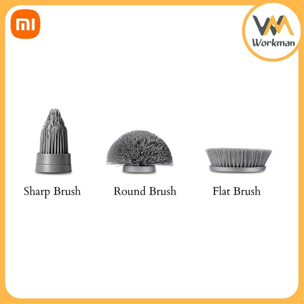 Máy Vệ Sinh Nhà Cửa Thông Minh Xiaomi Mijia CL99 - 3 Đầu Chải Đa Năng - HÀNG CHÍNH HÃNG