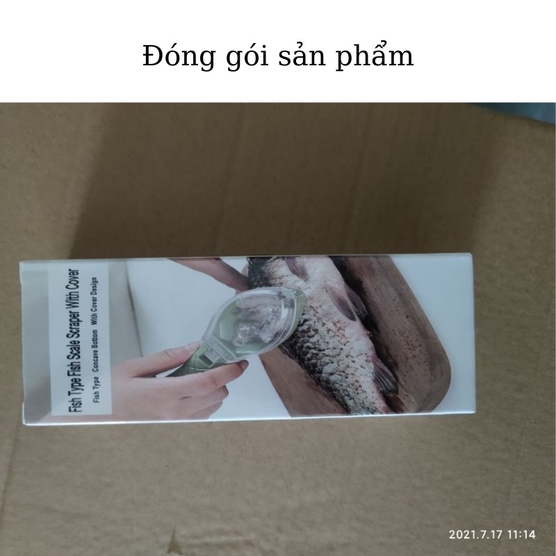 Đánh Vảy Cá Tiện Dụng Chống Vảy Bắn Tung Tóe Khắp Nơi BUGU