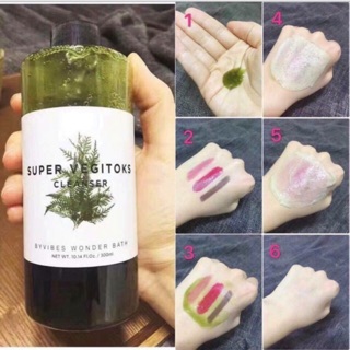 Sữa rửa mặt thải độc rau củ Super Vegitoks Cleanser (có sẵn)