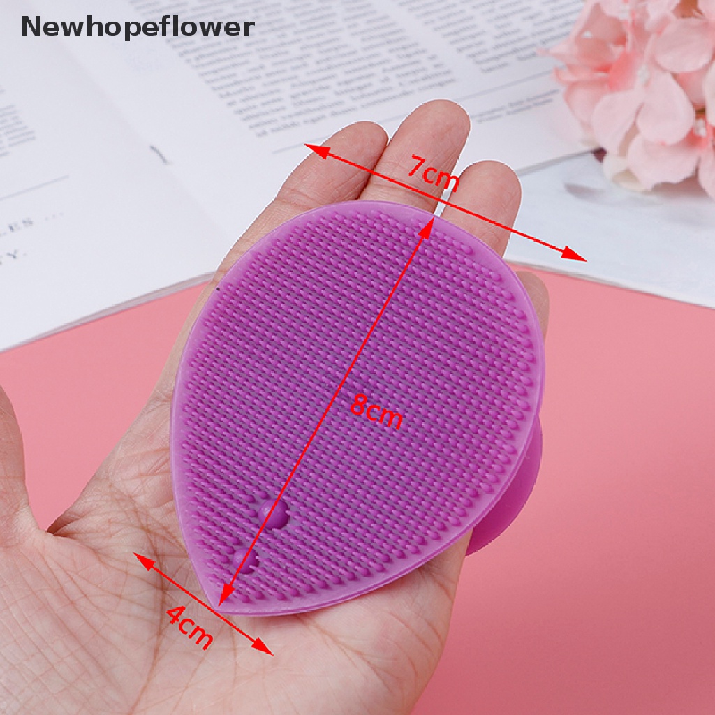 Miếng Silicone Rửa Mặt Tẩy Tế Bào Chết Và Mụn Đầu Đen An Toàn