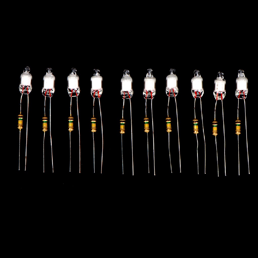Set 10 Bóng Đèn Neon 4 * 10mm 5 * 13mm Đa Năng Tiện Dụng 220V