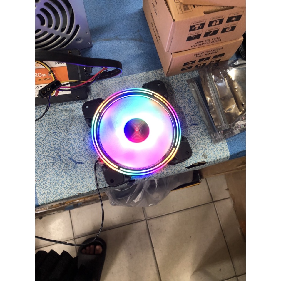 Fan Case RGB Coolmoon K2 , Cực Êm